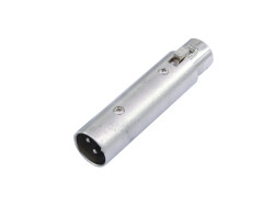 Adapter 3pin XLR(M)/5pin XLR(F)
