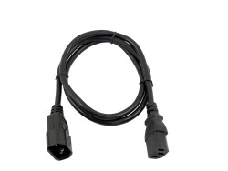 IEC Extension 3x1.0 1m bk