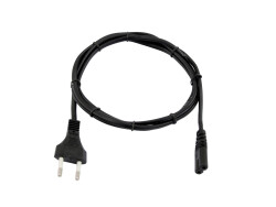 Euro Power Cable 1.5m bk