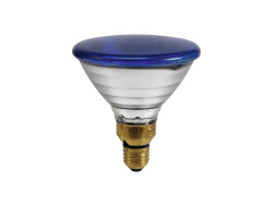 PAR-38 230V/80W E-27 FL blue