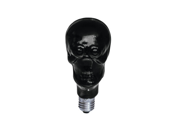 UV skull lamp 230V/75W E-27 80mm