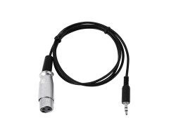 DMX-Adapter OUT Jack 3,5/XLR 1m