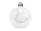 Deco Ball 10cm, white 4x