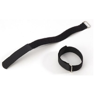 Klettband / Kabelbinder 25 x 2,0cm schwarz