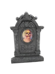 Grabstein Hologramm Frau