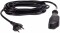 Verlängerungskabel 5m schwarz, T12/T13 Kinderschutz, 3x1mm