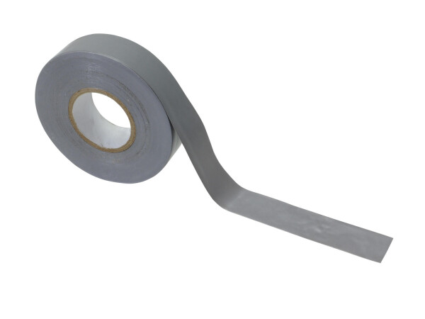 Isolierband PVC grau 19mmx25m