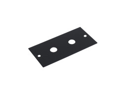 Modul 2HE 2x Klinkenstecker 44x88mm