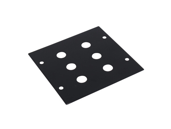 Module 2U 6x 6.3mm plug 88x88mm