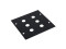 Module 2U 6x 6.3mm plug 88x88mm