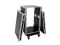 Rack Profi 18U 45cm with wheels