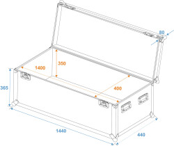 Universal-Case Profi 140x40x40cm