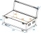 Universal Case Pro 100x40x40cm with wheels