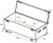 Universal Case Pro 140x50x50cm with wheels