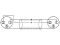 Adaptercable XLR(F)/XLR(F) 0.2m bk
