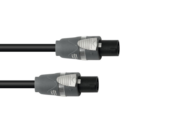 Speaker cable Speakon 2x2.5 2.5m bk