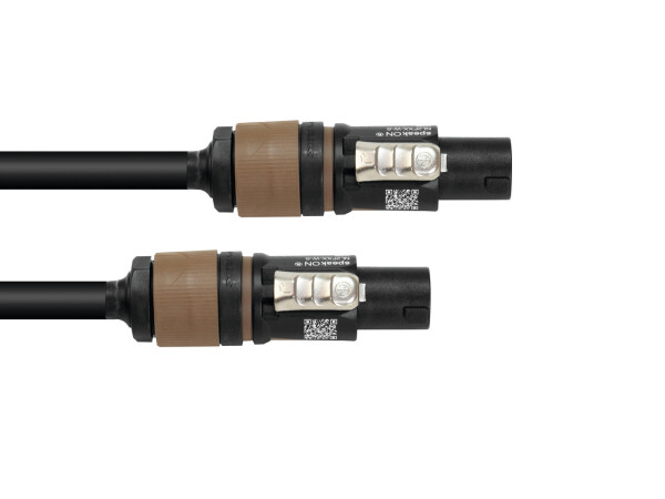 Speaker cable Speakon 2x2.5 5m bk