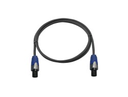 Speaker cable Speakon 2x2.5 5m bk
