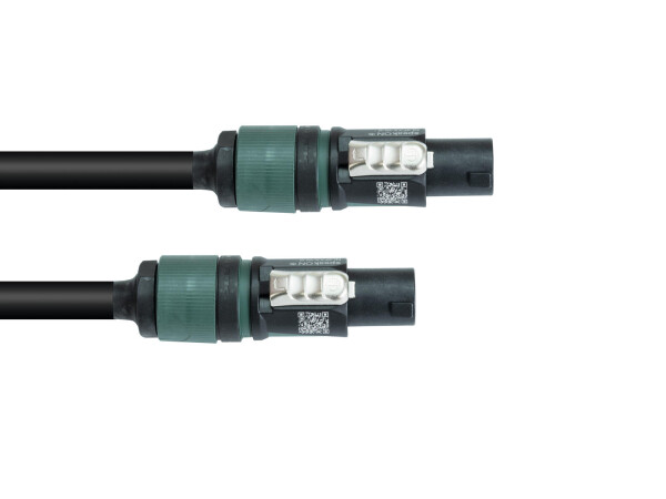 Speaker cable Speakon 4x2.5 10m bk
