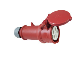 CEE Socket 16A 5pin rd