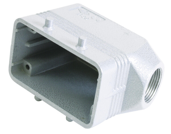 Socket Casing for 10-pin, PG 16, angle