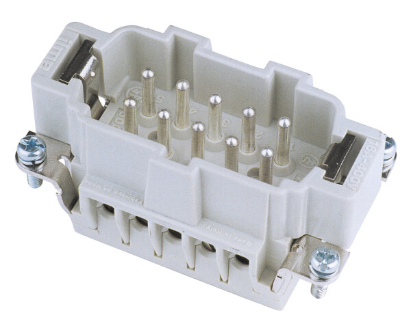 Plug Insert 10-pin 16A, screw terminal