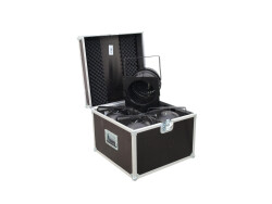 Flightcase 4x PAR-64 Spot short