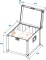 Flightcase 4x PAR-64 Spot kurz