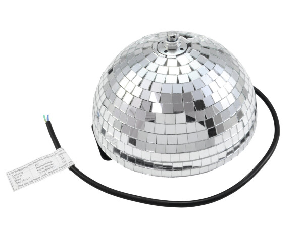 Half Mirror Ball 20cm motorized