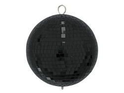 Spiegelkugel 20cm schwarz