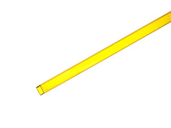 Leer-Rohr 10x10mm gelb 2m