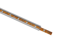 U-profile for LED Strip silver 2m