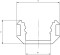 Multiprofil für LED Strip silber 2m
