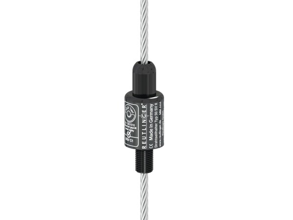 REUTLINGER Cable glider type 50SVII-M12BG black