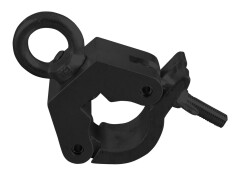 TPC-51S Klammer mit Öse, schwarz
