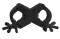 TPC-35S Swivel Coupler, black