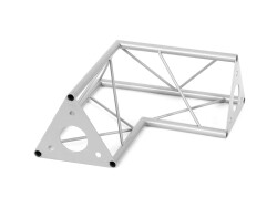 SAC-21 corner 2-way 90° silver