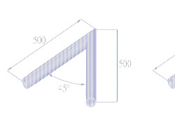 SINGLELOCK SPAC-19 QUICK-LOCK Ecke 45°