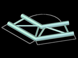 BILOCK BQ2-PAC22H 2-way Corner 120°