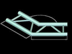 BILOCK BQ2-PAC23H 2-way Corner 135°