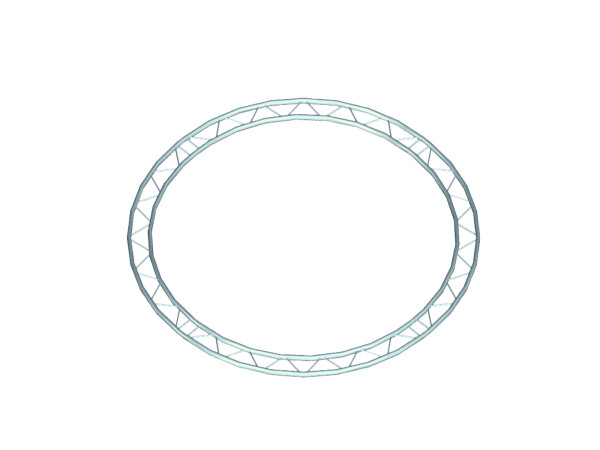 BILOCK Vollkreis d=2m (innen) horiz.4tlg.