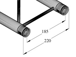 DECOLOCK DQ2-500 2-Punkt-Traverse