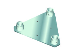 DECOLOCK DQ3-WP Wall Mounting Plate