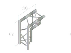 TRILOCK E-GL33 C-25 2-Weg-Ecke 90° \/