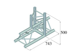 TRILOCK 6082AT-37 3-Weg-T-Stück