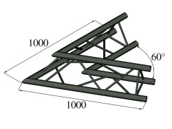 TRILOCK S-PAC 20 2-Way Corner 60° black