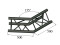 TRILOCK S-PAC 23 2-Way Corner 135°black