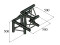 TRILOCK S-PAL-31 3-Way Corner /\ right