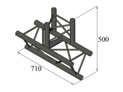 TRILOCK S-PAT-38 3-Way T-Piece