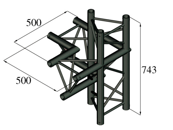 TRILOCK S-PAC-45 4-Way Piece \/ right